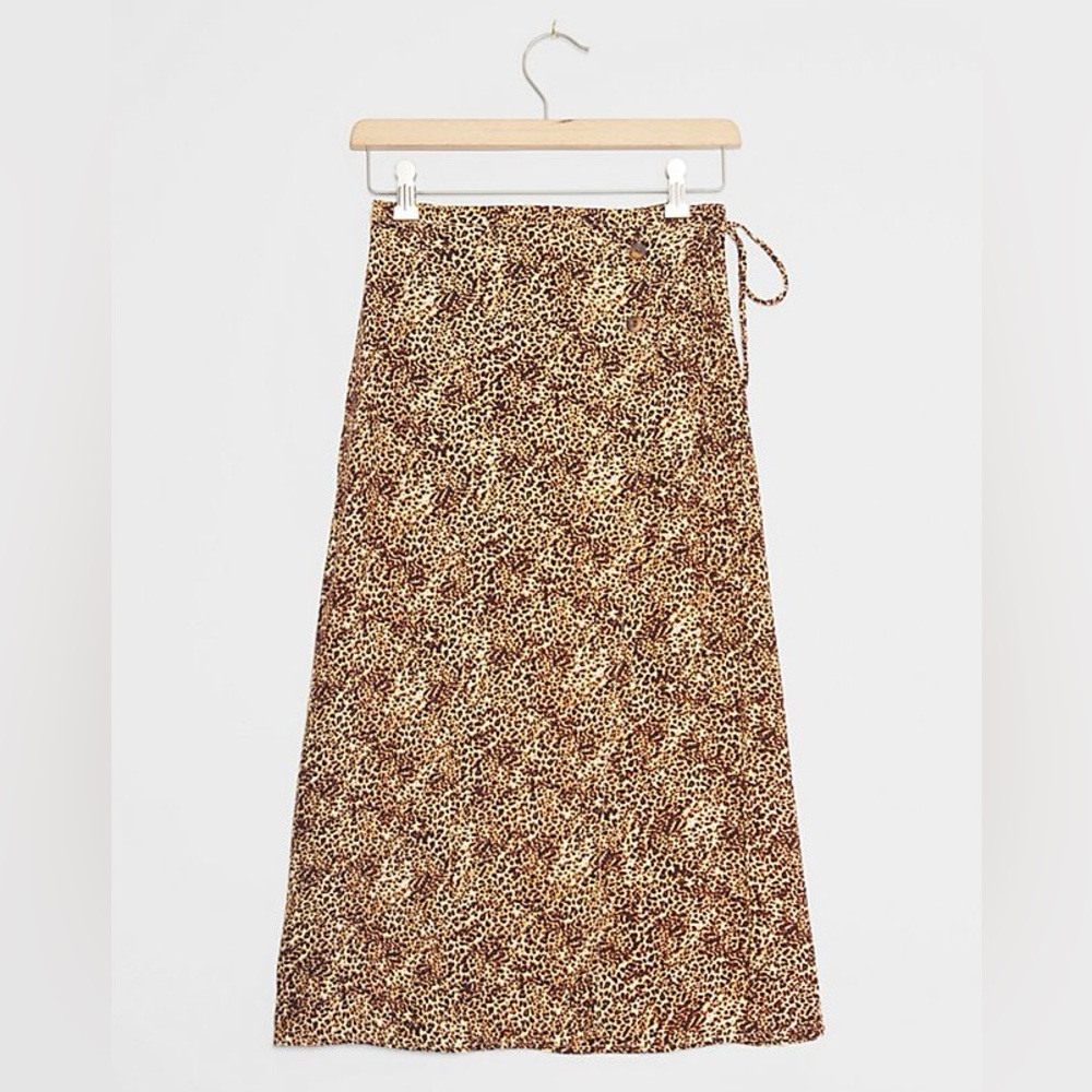 Faithfull the Brand Jenesse Wrap Midi Skirt